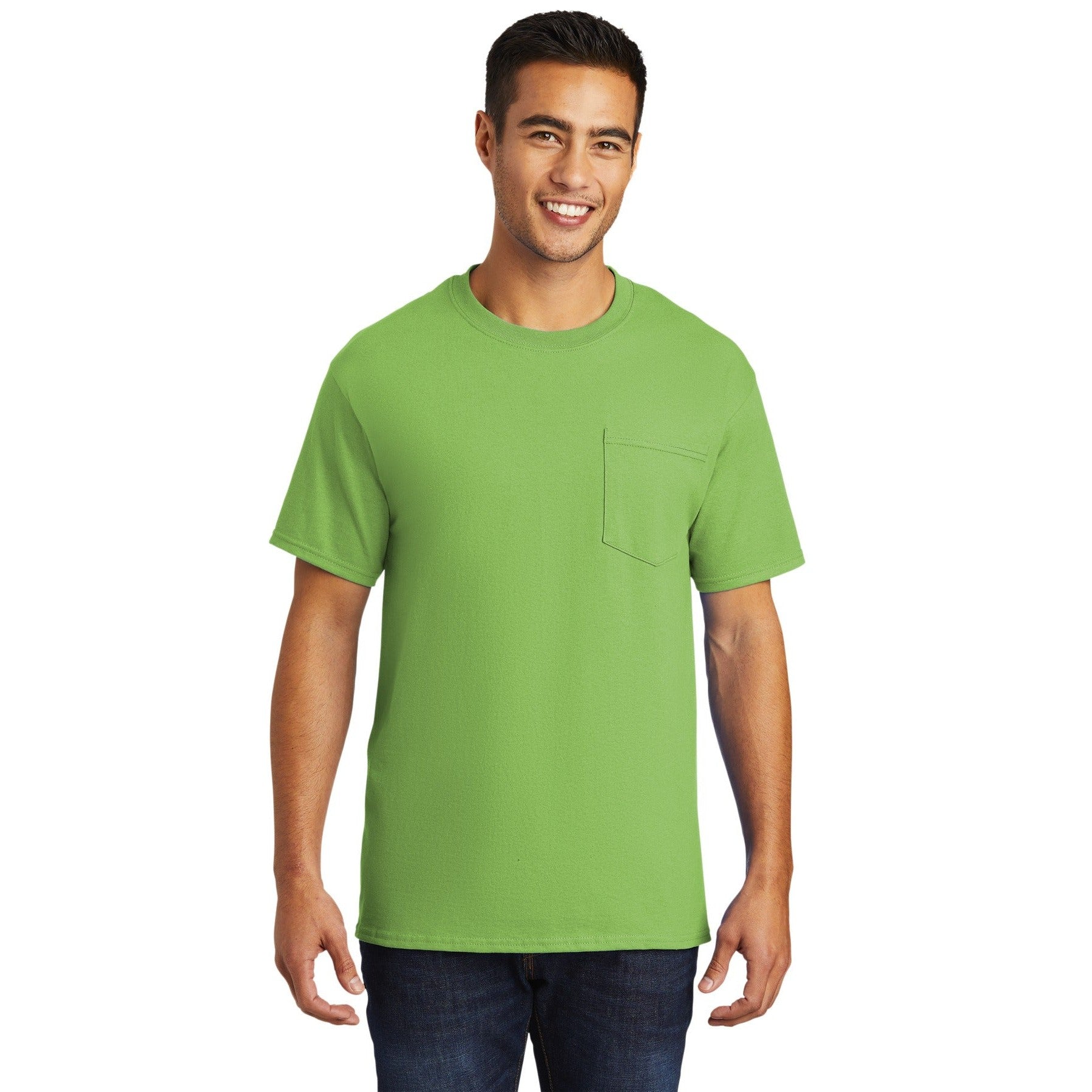 Port & Company-Port & Company® - Tall Essential Pocket Tee. PC61PT-MedTech-9